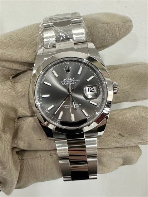 black and gray rolex|rolex datejust 41mm grey dial.